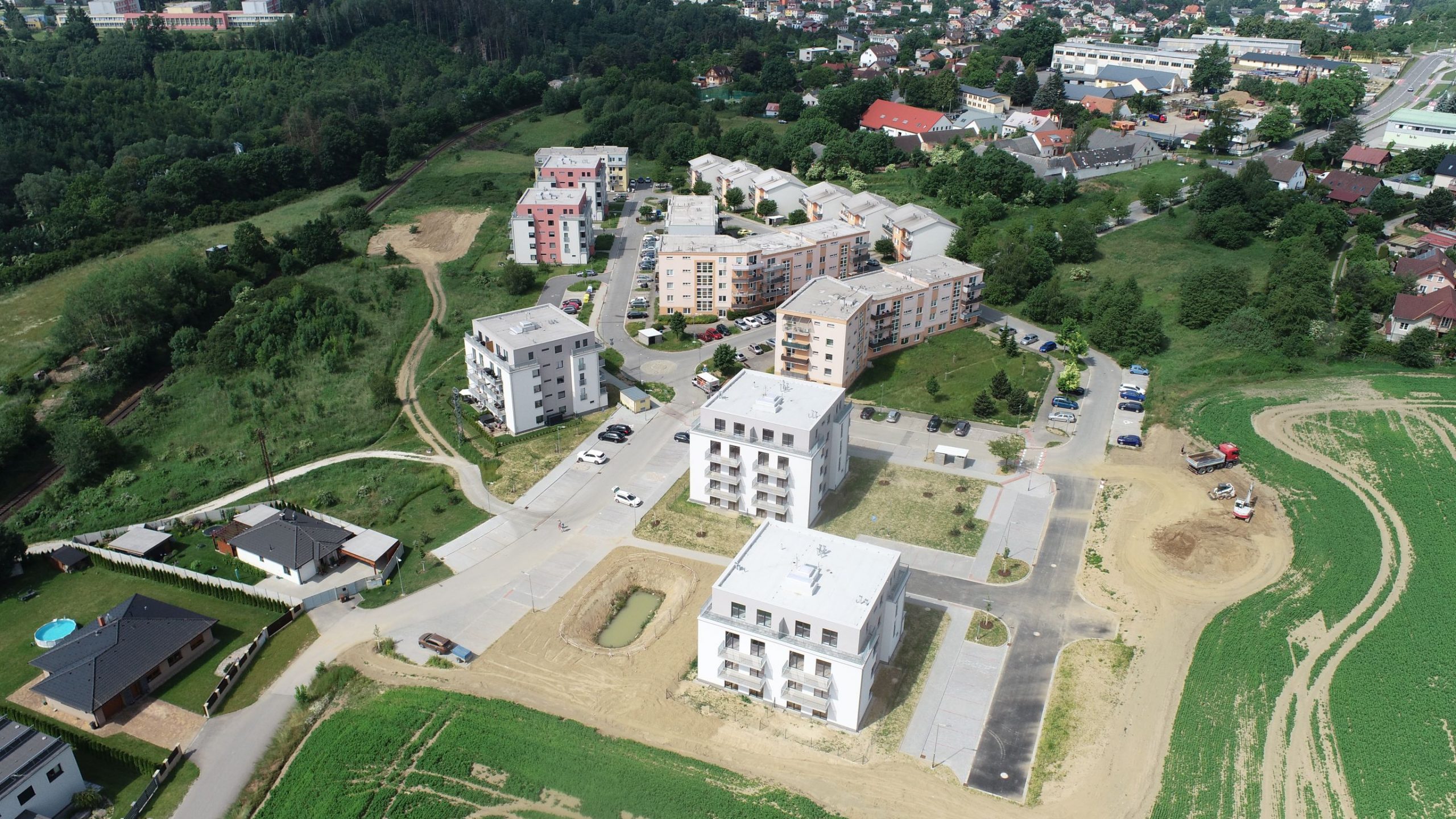 Bytové domy Hruškové Dvory v Jihlavě (2022)